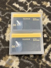 Fujifilm DP121-126L DVC PRO Cassette Tapes Lot of 2