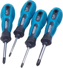 Utoolmart Tri-wing Screwdriver Set,3mm 4mm 5mm 6mm Magnetic Y Shaped Yellow 