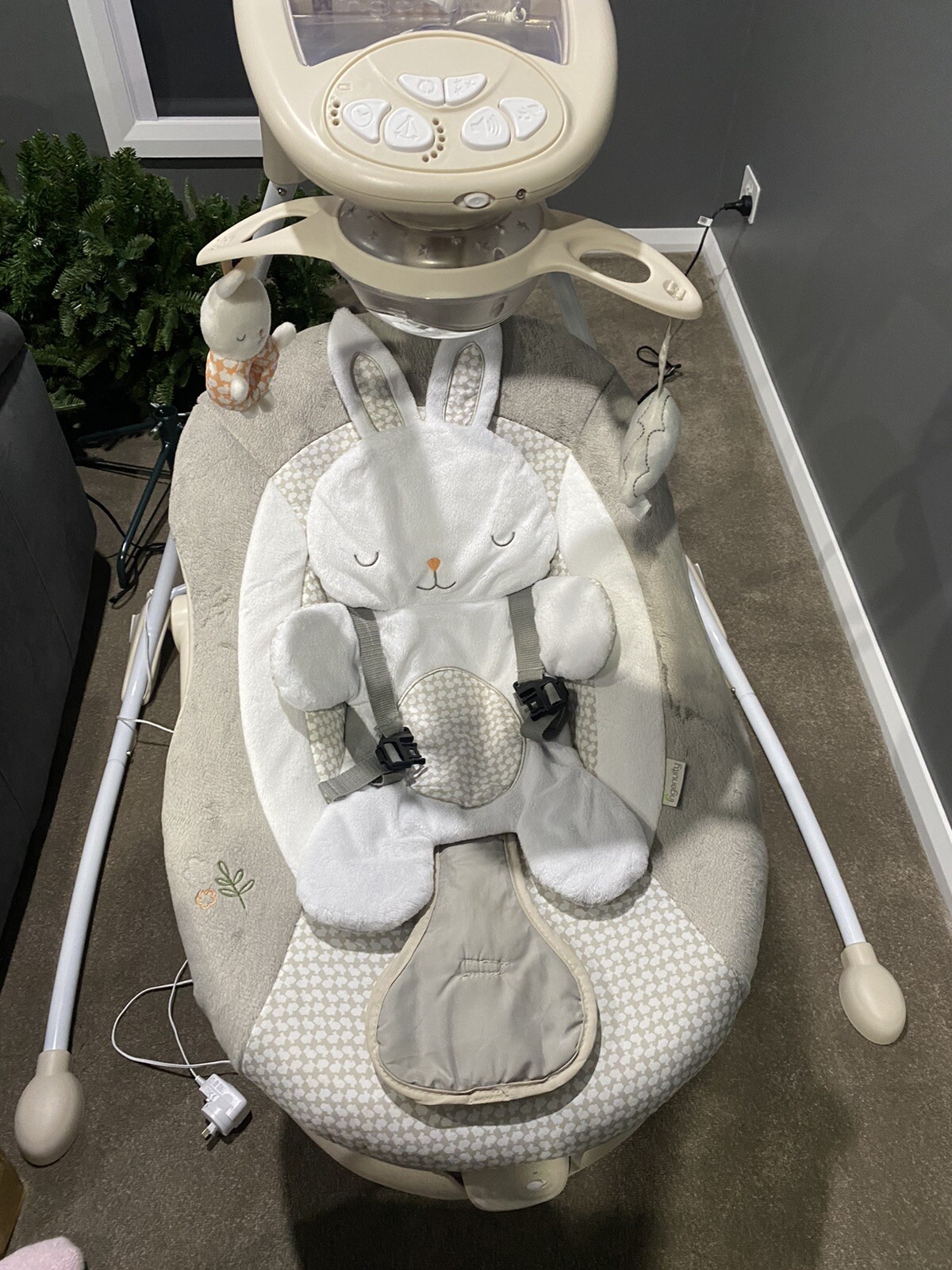 ingenuity inlighten cradling swing twinkle tails