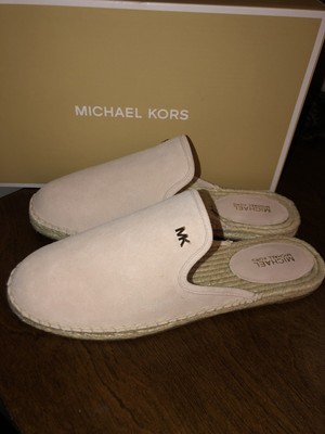 michael kors hastings suede espadrille slide