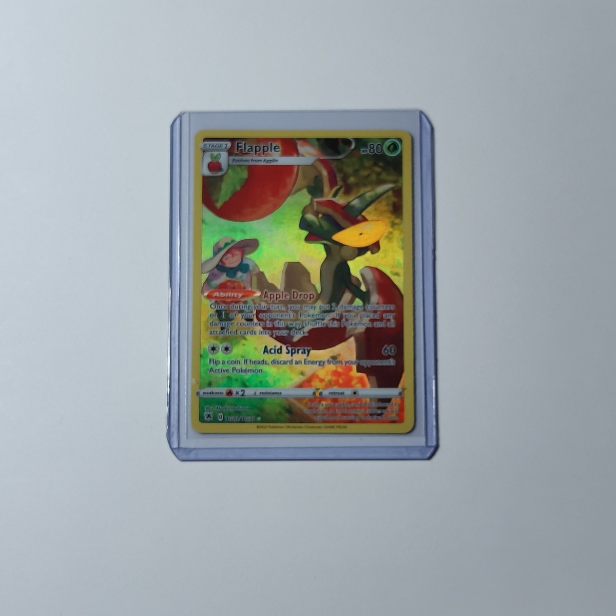 flapple pokemon card price Pokemon Flapple TG02/TG30 full art holo NM Astral Radiance