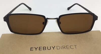 Eyebuydirect Venturi 51-20-142 C1 Black Sunglasses FRAMES ONLY : NO LENSES H50