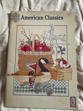 American Classics Cross Stitch Pattern Booklet Designs by Gloria  Pat