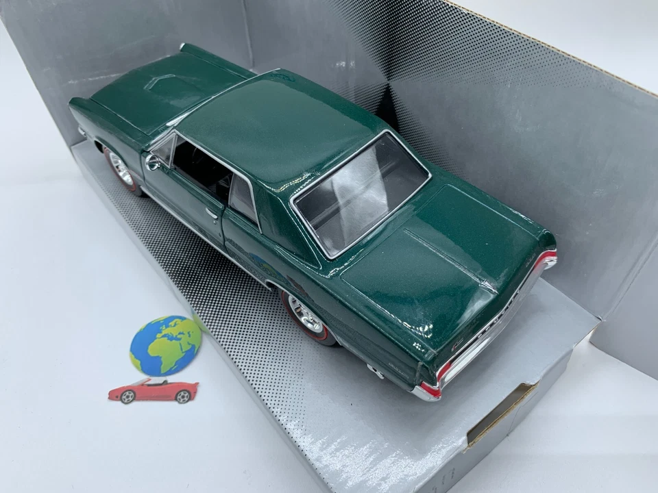 Welly Pontiac GTO 1965, automodello scala 1:24, vintage (1813) - Immagine 2 di 4