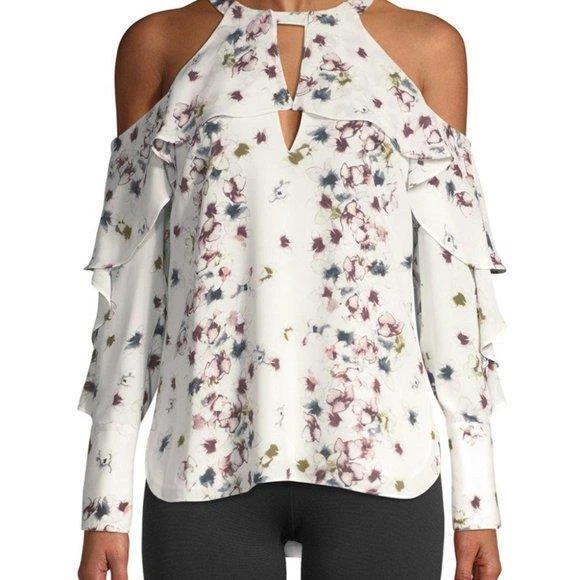 Bcbg cold sales shoulder top