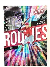 2018 PANINI NATIONAL NSCC BASEBALL  Tyler O Neill RC #123  ESCHER  #2/25