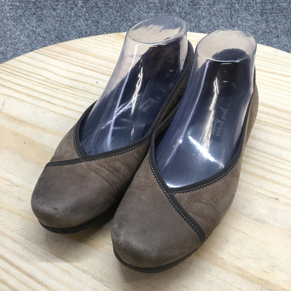 Zapatos planos de ballet Paul Green para mujer US6 UK3.5 informales sin cordones de cuero marrón Foto 4 de 4