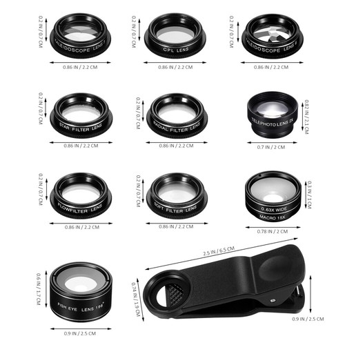 Handy-Objektiv-Set Mann Multifunktionale Linse CPL-Objektiv Für Telefon - 第 11/12 張圖片