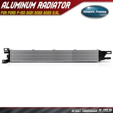 Front Lower Inner Radiator for Ford F-150 F150 2021 2022 2023 V6 3.5L Aluminium
