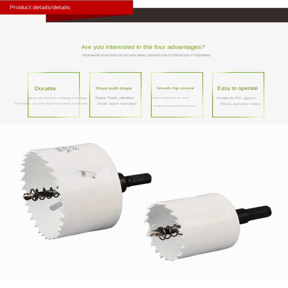 Metal Pipe Diamond Hole Saw Plastic Reamer Tile Hole Saw Ceramics eBay