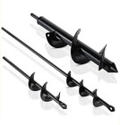 30/45/60/75cm Erdbohrer Pfahlbohrer Erdlochbohrer Gartenbohrer für Bohrmaschine