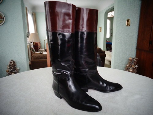 Awesome Cole Haan Tall Black/Brown 