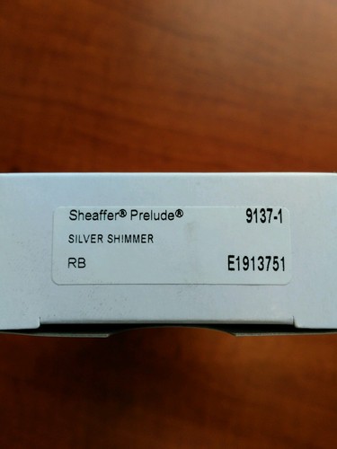 Sheaffer Prelude Silver Shimmer Rollerball Pen - Picture 4 of 4