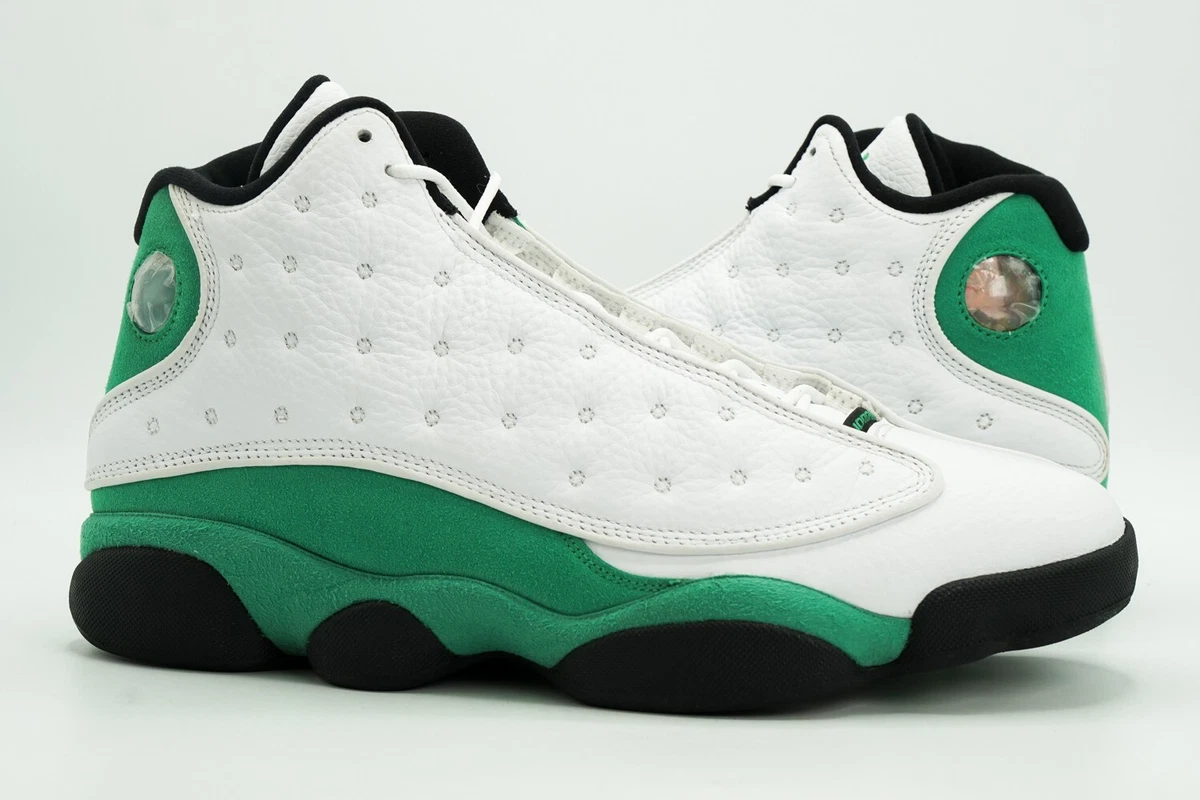 green black jordan 13