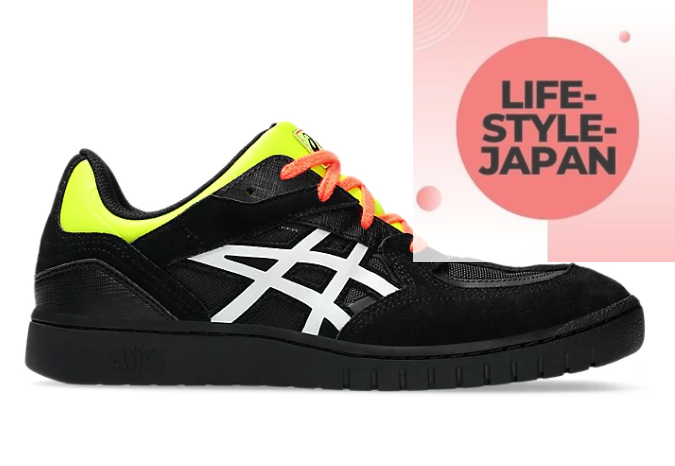ASICS GEL-SPLYTE PARIS 1201B027 750 Black Yellow Unisex 