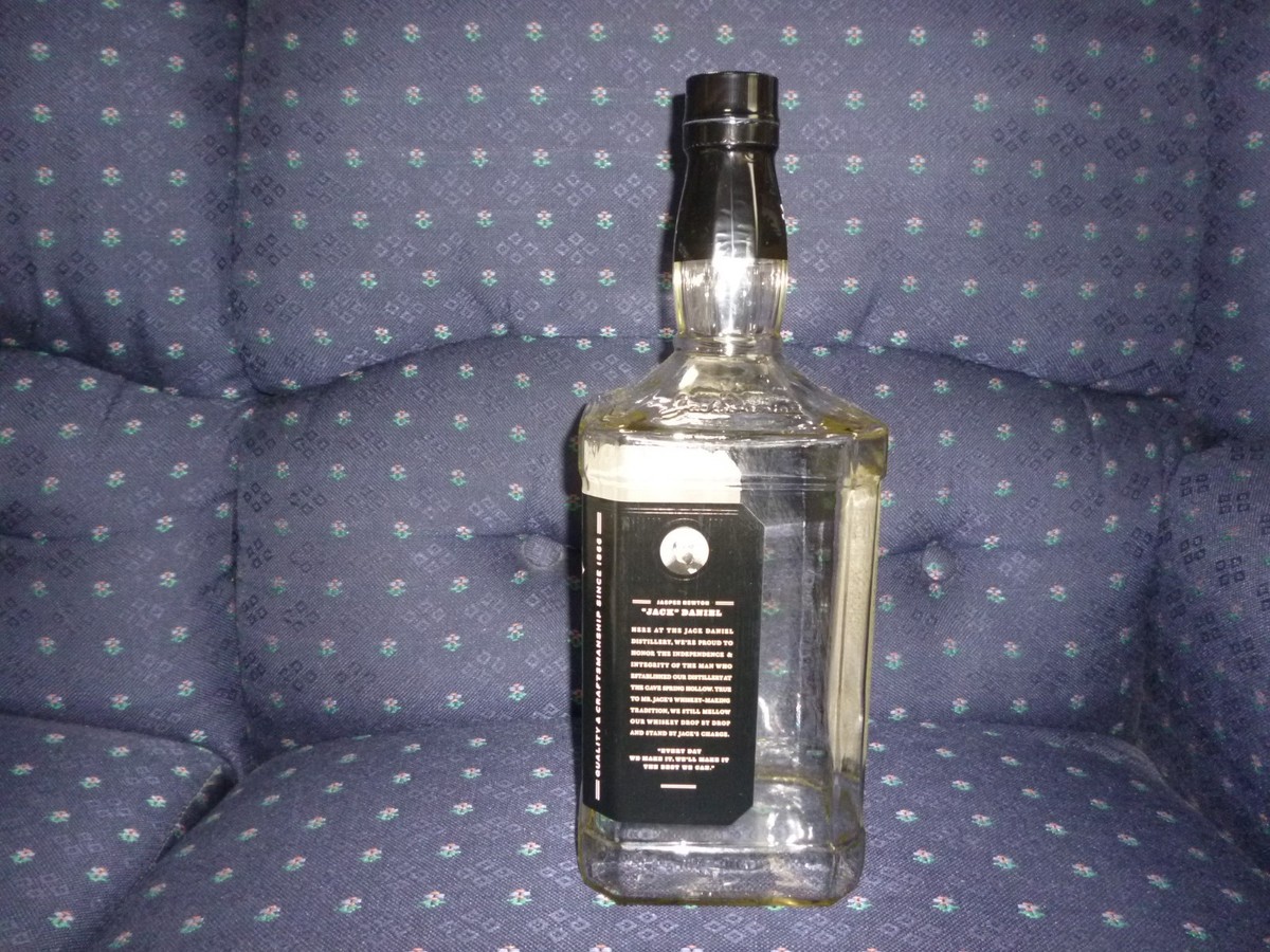 Big size Bottle Jack Daniel's Empty Whisky Bottle 3L Free