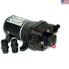 Stainless Steel & Plastic Quad Water Pump - 3.3 GPM, Ideal for Marine Use