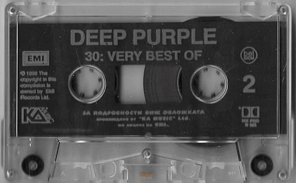 Deep Purple – 30: Very Best Of, Original Cassette, Europe Version - Image 4 of 4
