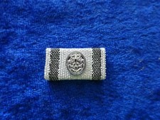 (A9-LA)  Schützenschnur Bundeswehr silber Ordensspange Bandspange 