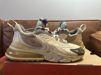 Size 9.5 - Nike Travis Scott x Air Max 270 React ENG Cactus Trails