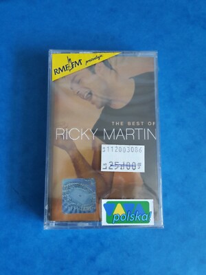 Ricky Martin The Best Of 2001 Cassette Tape New Sealed
