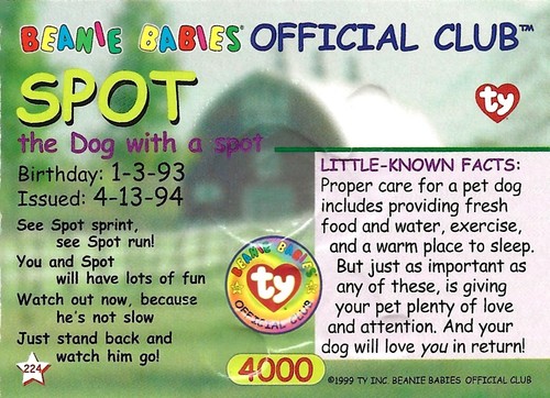 Beanie Babies SERIES 2 EU LOGO CHOOSE BY TY - Picture 158 of 208
