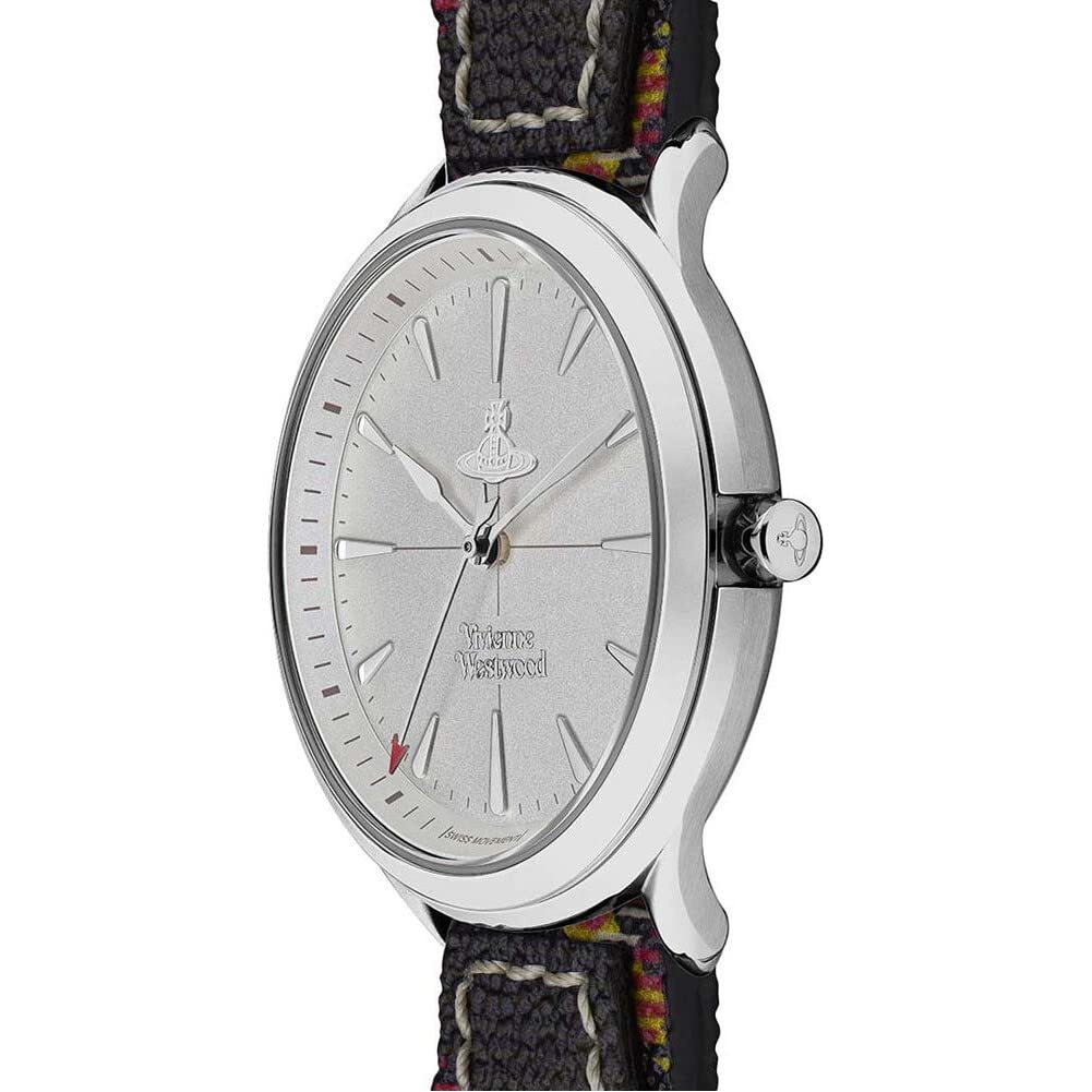 アナログ腕時計 Vivienne Westwood Elcho VV255SLMT Vivienne Westwood VV255SLMT Silver Dial Ladies Watch