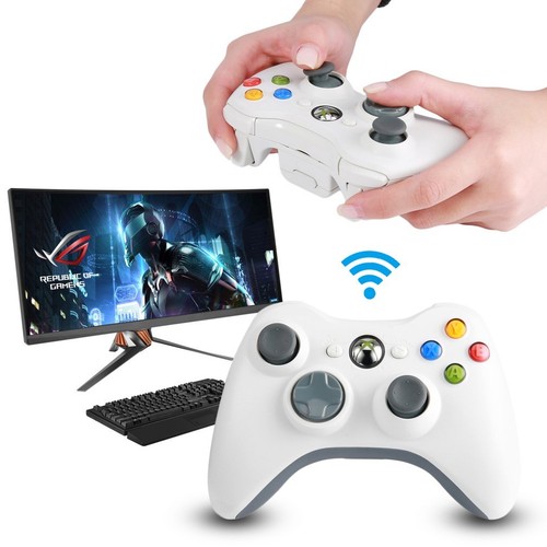 Wireless Xbox 360 Game Controller Remote Gamepad Joystick For Xbox 360 PCWindows - Picture 3 of 12
