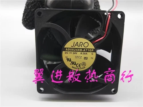 JARO AD0824XB-A71GP 8025 DC24V 0.30A 8CM 2-wire Inverter Cooling Fan