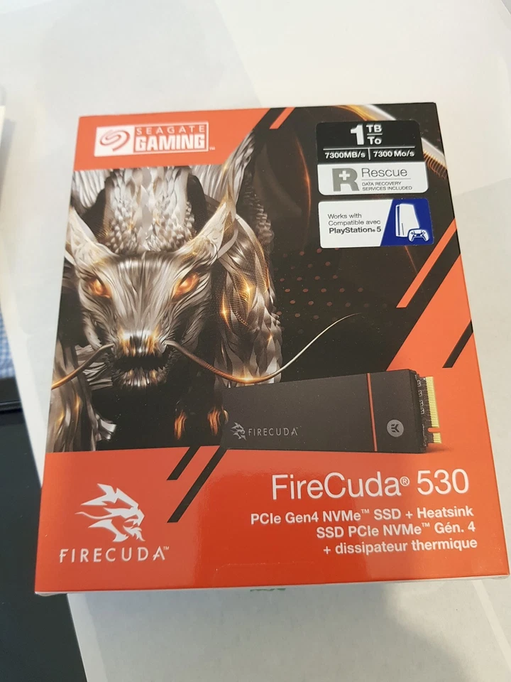 Seagate FireCuda Beskar Ingot Drive Special Edition 1TB M.2 NVMe Internal SSD 7g - Image 2 of 2