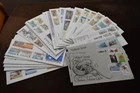 Falkland Islands First Day Covers 1994 - 1999, Sold Individually,  FDC