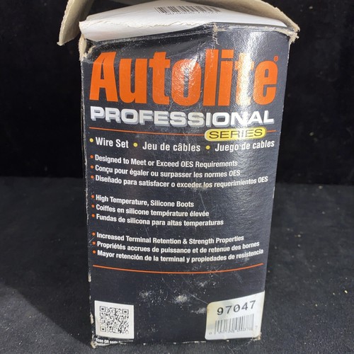 Spark Plug Wire Set-8mm Professional Series Autolite Premium 97047 Damaged Box - Picture 2 of 7