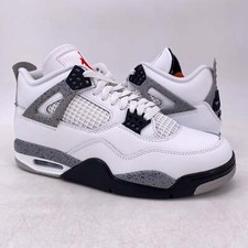Air Jordan 4 Retro "WHITE CEMENT" 2025 - Size 8.5 - fv5029 100 (1852-11)
