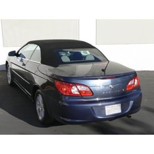 Sebring Convertible Top 08-11 In Black Twill Cloth No Window