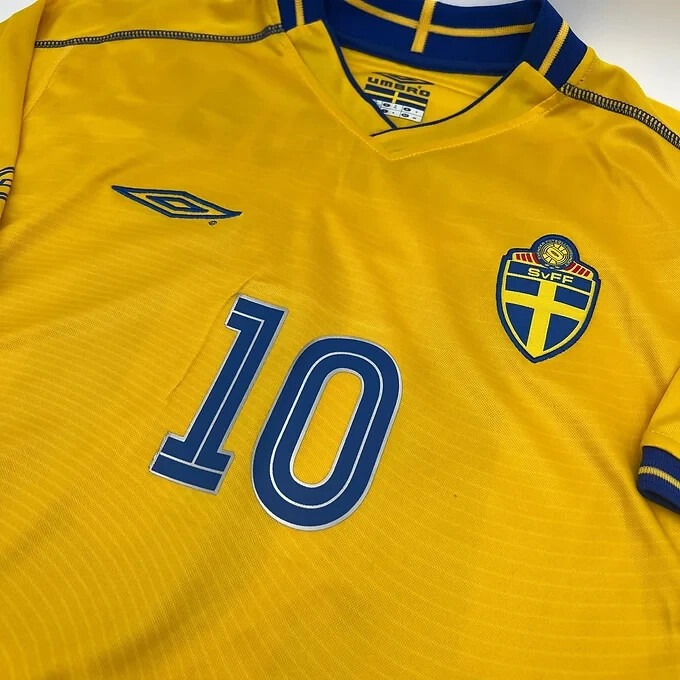 Zlatan Ibrahimovic Sweden 2003/2004 ORIGINAL Umbro Vintage Rare