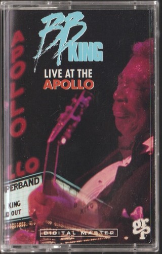 B.B. King - Live At The Apollo 1991 (Audio Cassette) GRP REcords GRC-9637