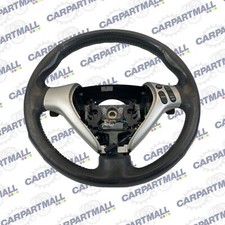 2007 2008 Honda Fit Steering Wheel W Cruise Control Switch 3 Spoke Leather Oem