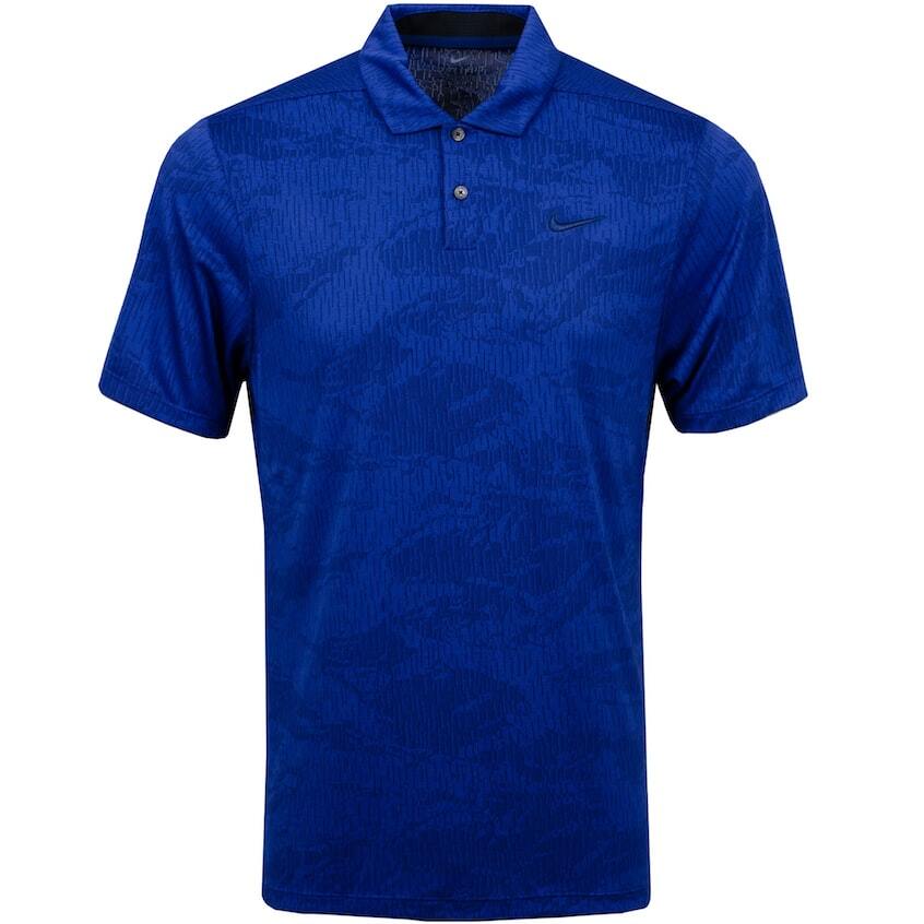 Мужское жаккардовое поло Nike Dry Vapor Jacquard Polo Blue Sz Small BV0478-492