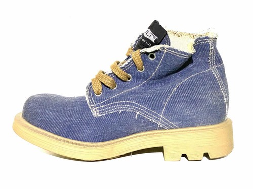 SCARPE SCARPONI STIVALETTO BAMBINO CULT CL9790Z880HJ JEANS ORIGINALE AI - Picture 3 of 6