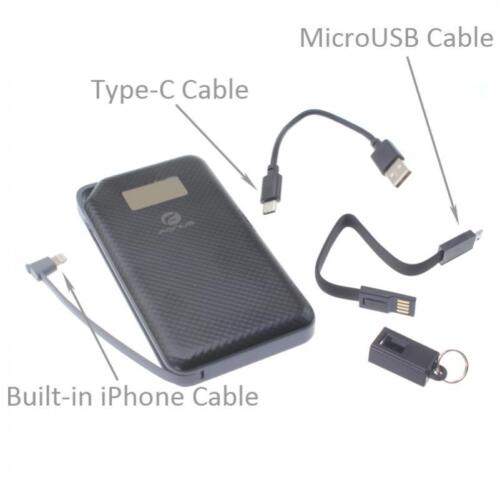 10000mAh POWER BANK LED DISPLAY PORTABLE CHARGER BACKUP BATTERY for CELL PHONES - Picture 4 of 6