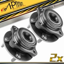 A-Premium 2x Wheel Hub Bearing Assy Front L & R for Mitsubishi Lancer 2003-2006