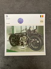 CARTE FICHE MOTO collection ATLAS FN 350 M 70