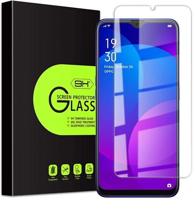 Premium OPPO K5,Reno4,A9,A11,F15,A5,A91 Clarity Tempered Glass Screen Protector 