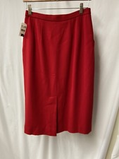 NEW Evan Picone Skirt Size 2 Pencil Wool Skirt ILGWU USA 27 X 27 New Old Stock