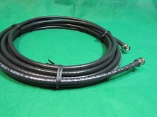 Belden 75 Ohms TRUE RG6 High Resolution CCTV BNC to BNC Black Cable, 30 Ft.