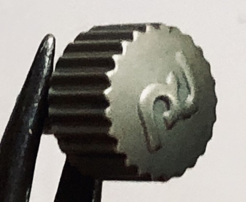 PORSCHE CHRONOGRAPH Lemania 5100 GREY CASE TUBE and CROWN Factory Genuine Origin - Picture 9 of 10