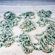 Amazonite Chip Bead Drilled Healing Crystals Green Bulk 10 x 36" Strands NEW