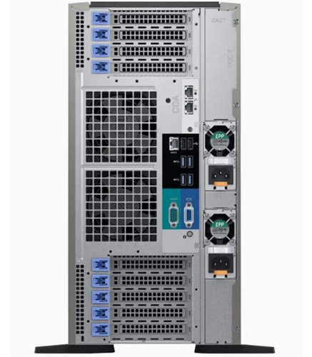 Dell PowerEdge T640 8X3.5" Tower server + H330 RAID Card/ 750W PSU X2 - Afbeelding 1 van 2
