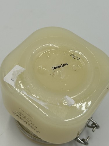 JOSIE MARAN Supersize Argan Sugar Balm Body Scrub SWEET MINT 10 oz Jar NEW QVC - Picture 5 of 5