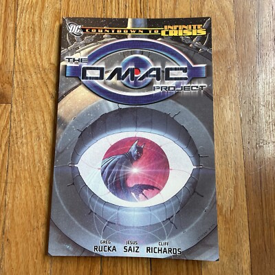 The OMAC Project Countdown to Infinite Crisis Paperback Batman Cover DC Comics
